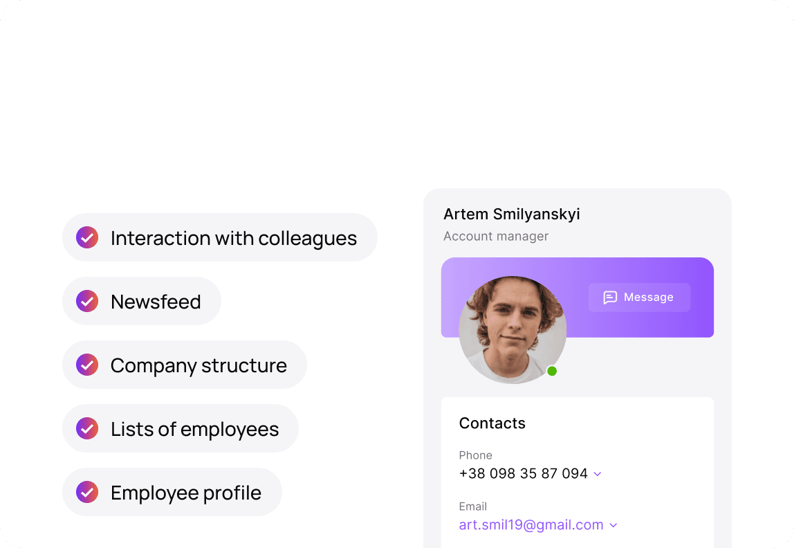 Company and people